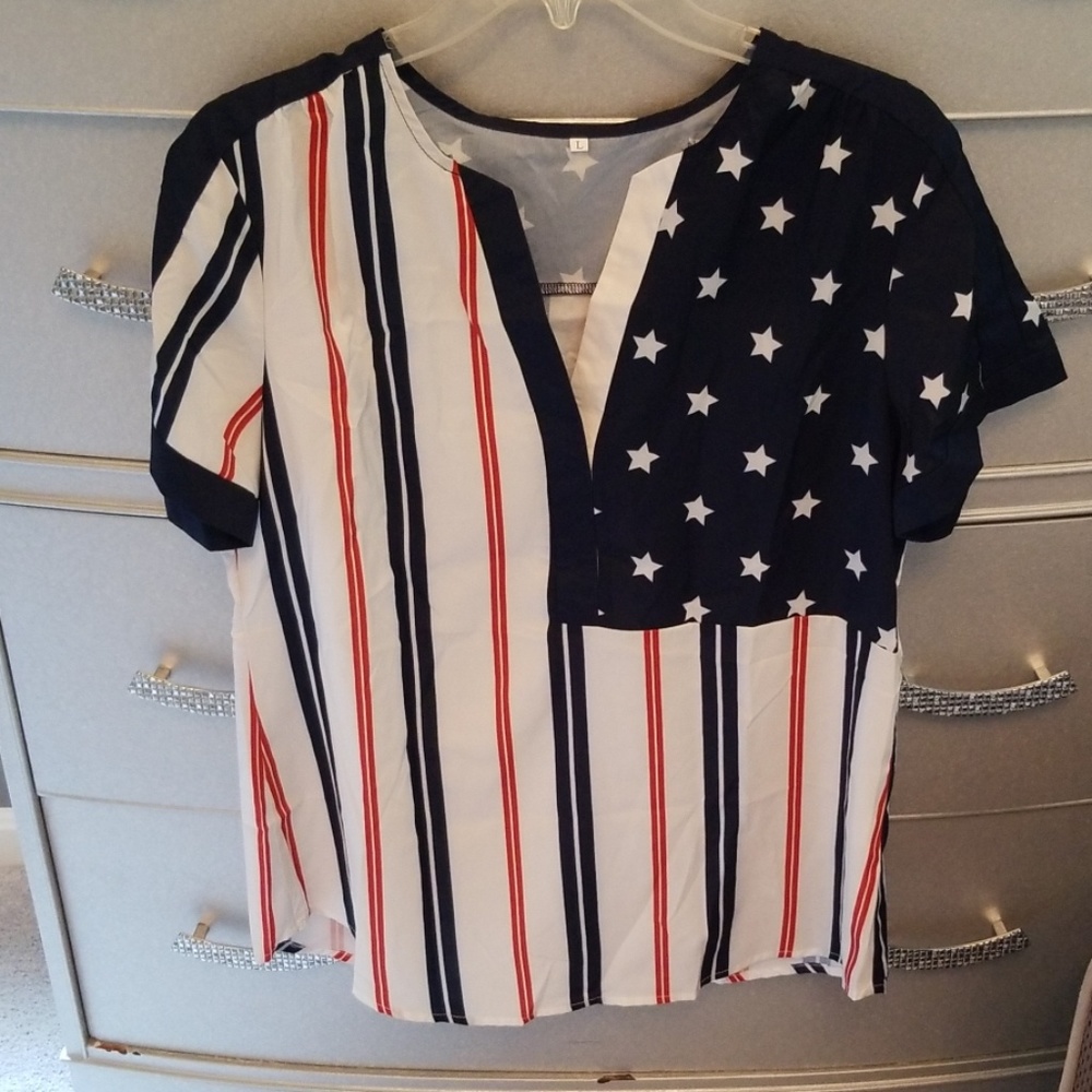 Patriotic blouse